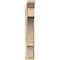 Ekena Millwork Balboa Slat Rough Sawn Outlooker, Douglas Fir, 6"W x 24"D x 36"H OUT06X24X36BOA06RDF - alternate 4